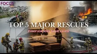 Top 5 Most Shocking Fire & Rescue Incidents #firefighters  in Action! #satriabiru