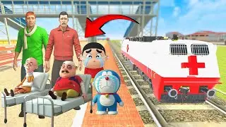 🤩 AMBULANCE TRAIN ने बचाई MOTU PATLU की जान  😭😥 | dev Gamerz 