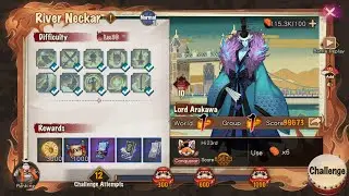 Onmyoji - Ultra Area Boss - 89673 River Neckar - Lord Arakawa - Europe