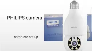 PHILIPS wifi camera | home IP camera | v380 camera setup 