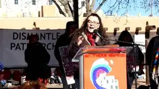 WOMEN&rsquo;S MARCH SANTA FE  2019 &ndash; SANTA FE PLAZA &ndash; Olivia Romo - Spoken Word Artist