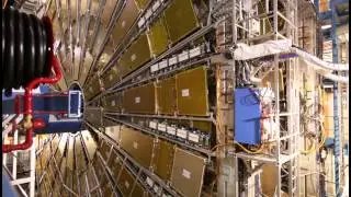 De-flickering the Large Hadron Collider (or at least a time lapse of the LHC)