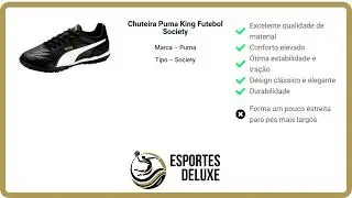 Chuteira Puma King Futebol Society &eacute; boa? Vale a Pena? [Review R&aacute;pido]