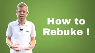 Dvar Torah Parashas Devorim - How to rebuke !