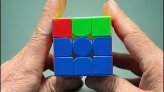 #English  #Intermediate 1 #To PLL  #3&times;3  #Rubik&rsquo;s Cube with numbers