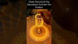 Amazon Must Haves That TikTok 🤩🤩🤩Gatsby Crystal Lamp,16 Colors#shorts