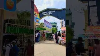 Millat College Darbhanga Bihar 💖 // BA Part 1 Practical Exam 2023 #darbhanga #bihar #shorts #college