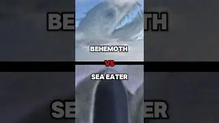 SEA EATER vs BEHEMOTH 🔥 Pertarungan Monster Terbesar!? #feedshorts #behemoths #seaeater