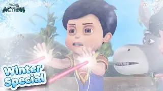 Vir The Robot Boy | Kaise Rokega Vir Dushman Ko | Vir Winter Special Compilation | Wow Action
