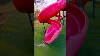Bella ciao playground slide poV #Parkour #speedrun #freerun #park #fun #parkourlife #youtubeshorts