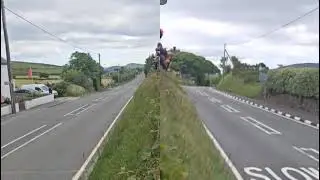 Superbike split directors view at Cronk-y-voddy #isleofmantt #iomtt #tt2025 #superbike #roadracing