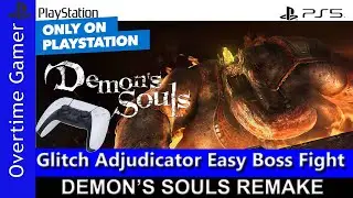 Demon's Soul Glitch Adjudicator Easy Boss Fight (2023)