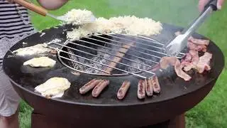 How to Use a Fire Pit with a Cooking Ledge *