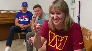 NFL FAN THERAPY: Courtney's Got A New Fight Song For The Unbeaten Commanders