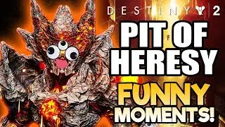 PIT OF HERESY Funny Moments and Highlights (New Dungeon) Destiny 2 Shadowkeep