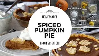 The best SPICED PUMPKIN PIE recipe!