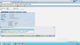 Asset Transfer Posting