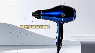 White Noise for Babies – Blow Dryer ASMR - Deep Calm Hair Dryer Noise
