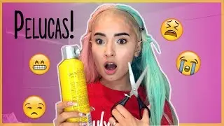 Me Pongo Una Peluca Con Pegamento Por Primera Vez! Cuanto Creen Que Me Dura?