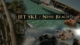 Jet Ski at Nissi Beach, Ayia Napa, Cyprus with Nissi Watersports! @EXTREMEXX  #yamaha #jetski