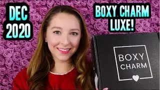 ДЕКАБРЬ 2020 ГОДА. РАСПАКОВКА КОРОБКИ BOXY CHARM LUXE | Стоимостью более 400 долларов!
