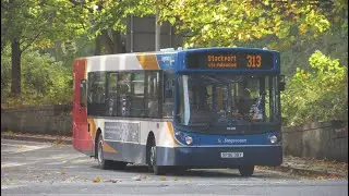 Full route 313 Stockport to Manchester Airport Stagecoach Manchester