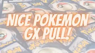 BIG Pokemon GX Pull!! Opening Pokemon Booster Packs!!