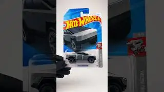 Unboxing Mainline Tesla Cybertruck #hotwheels #tesla #cybertruck #historicdiecast #mainline