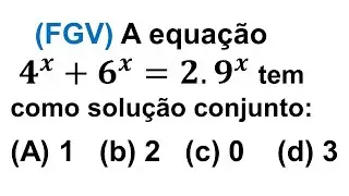 Resolução de equação exponencial, com dicas e macetes!