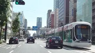 【路面電車と繁華街】広島市ぐるぐるドライブ【八丁堀～パルコ周辺】