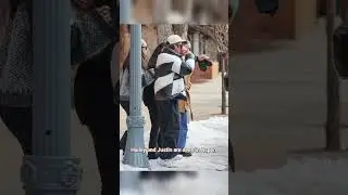 Hailey Bieber and Justin Bieber are seen in Aspen #fashion #shortsviral #shortsfeed #style
