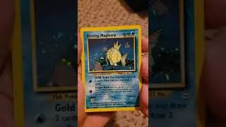 IT'S THE MYTHICAL SHINY GOLDEN MAGIKARP!? - Pok&eacute;mon Card Facts of the Day - Shining Magikarp #shorts