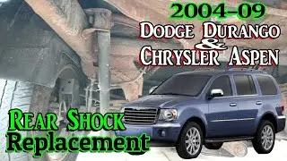 Как заменить задние амортизаторы на Dodge Durango