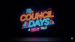 Council Days — Official Music Video (Neon Visualizer)