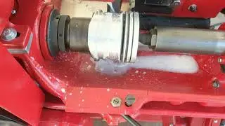 Van Norman Piston Grinder Model 76:  Pass With Grinding Wheel