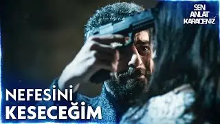 Vedat silahı Nefes'in kafasına dayıyor - Sen Anlat Karadeniz 5. Bölüm