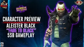 Предварительный обзор персонажа: Геймплей Алистера Блэка &laquo;Fade To Black&raquo; 5SB! / Чемпионы WWE 😺
