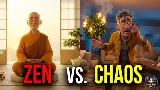 The Zen Monk and the Desperate Man | A Funny Animated Story