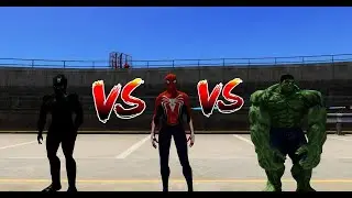 Green Goblin VS Spiderman VS Hulk