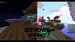 Hacking On Hypixel With Novoline And Rise! [Killed Big Youtber With Reaction!]