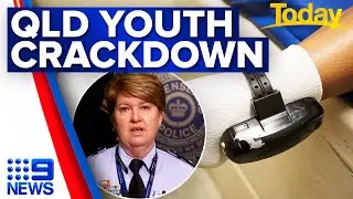Police fit ankle bracelets to battle youth crime | 9 News Australia