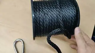 100 FT Double Braided Nylon Boat Anchor Rope  Review, Very durable 💪💪💪