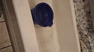 The first floor bathroom