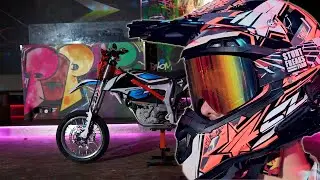 Elliot Gröndahl | Stunt on dancefloor | KTM Freeride E supermoto | Night Club Shoot