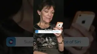 Hear why Susan Bennett, the voice of Siri WON'T speak to Siri... #AI #Siri #Apple #Business #Advice