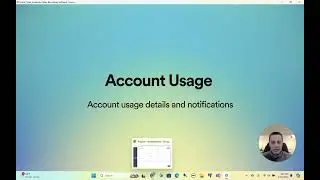 Account Usage Dashboard and Usage Notifications