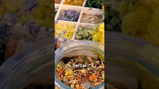 The TOP 5 Herbal Teas for a BOOST in Mood and Energy #herbalteabenefits #herbaltea