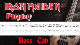 Iron Maiden - Purgatory - Bass Track Only with Tab and Score