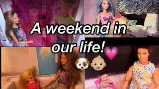 Barbie Dolls - A Weekend In Our Life! - Baby Sensory, Birthday Party & More!!