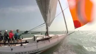Levity J80 Downwind Sailing 20141028 SZ-HK part 3